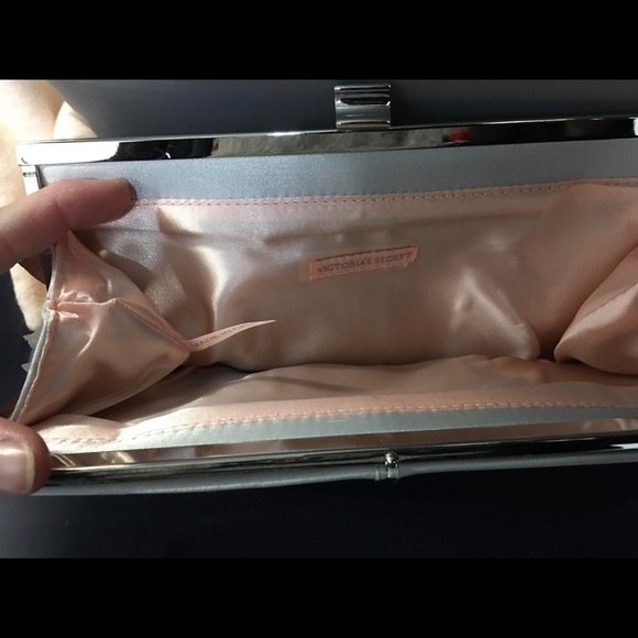 NWT Silver Victoria’s Secret Clutch - Picture 3 of 3